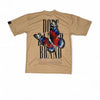 BUTTERFLY BARBER POLE TEE